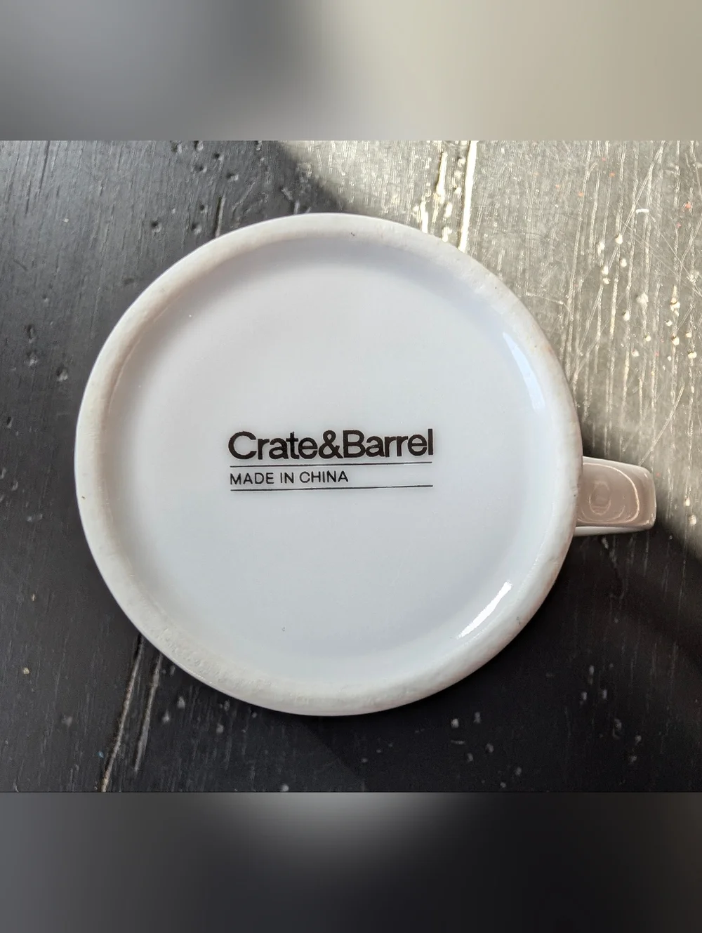 Vintage Crate and Barrel Westwood Mug Floral Leaves Artistic Retro Fairycore